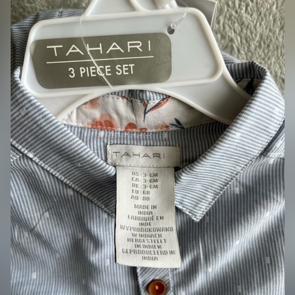 Nwt Tahari 3 Pieces set size 3-6months - Picture 5 of 5